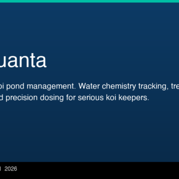 AI-Powered Platform KoiQuanta Helps Koi Pond Owners Detect Water Chemistry Risks Early