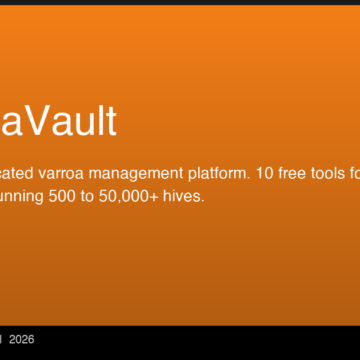 VarroaVault Introduces Software Platform Focused on Managing Varroa Mite Threat in Beekeeping